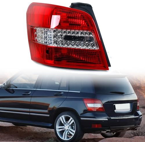WRUHUA Rücklicht Rückleuchte für Benz GLK W204 GLK200 GLK 260 GLK300 2007 2008 2009 2010 2011 2012, Auto Rücklicht Montage Bremslicht Blinker Links Rechts Ersatzteile,Left