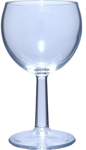 Glasveredlung Schmitz Weinglas Weißweinglas, 15,5 cl ohne Füllstrich bei 0,1 l, 6 Stück