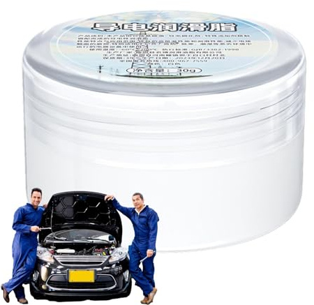 Contatto elettrico grasso dielettrico ad alte prestazioni per componenti elettrici, terminali batteria e connettori | Lubrificante per protezione contro la corrosione per salari automobilistici