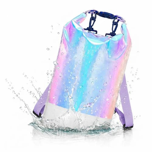 SciFiVisi Dry Bag, 20L RollTop Rucksack mit Verstellbarer Schultergurt | wasserdichte | Rolltop | für Kajakfahren, Schwimmen, Angeln, Strand, Wandern Reisen | Datenschutz | Große Kapazität