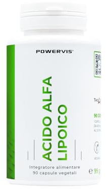 Acido Alfa Lipoico Certificato ThioActive® - 600mg - 90 capsule (scorta di 3 mesi) - Dosaggio elevato - Vegan