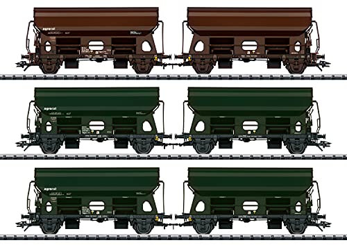 Trix 24169 Schwenkdachwagen-Set, bunt