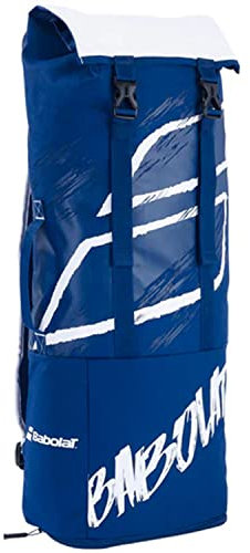 Babolat Backrack 2 Badminton Tasche Schlägertasche Racketbag Racket Holder Rucksack Bagback blau/weiß 757014-148