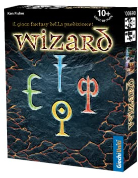 Giochi Uniti - Wizard, Gioco di carte, 3-6 Giocatori, 10+Anni, Edizione Italiana, GU733