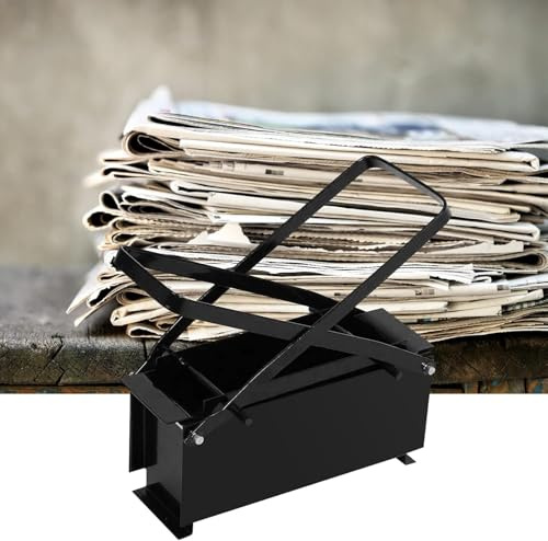 Brick, Bricks for Wood Stove,Wood Stove Brick,Newspaper Clumping Press, Brick Briquette Machine Paper Log Eco Recycle Newspaper Fuel Block for Heating