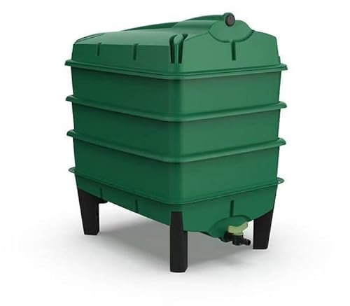 Tiger Wormery – Worm Composter INCLUDING 250g Worms – Designed and Made in the UK