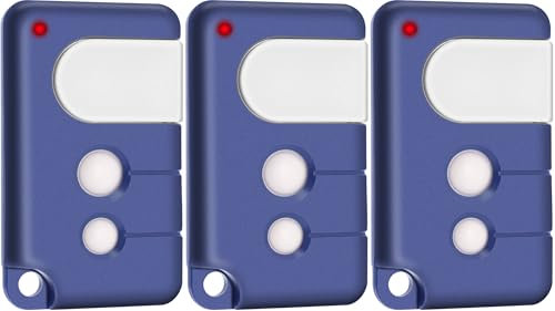 433,92MHz Funkfernbedienung Garagentor, 3 Stück Ersatz-Fernbedienung Kompatibel mit Chamberlain LiftMaster 84335EML/E,94335EML/E,84333EML/E, Für Garagentoröffner MotorLift ML500/700/750/850