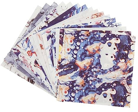 PHENOFICE 16stücke Multifunktions-transferblätter DIY Transferpapier Tragbare Infusible Blätter Mit Mustern Für Hüte Kleidern Kissen Taschen Anwendungen