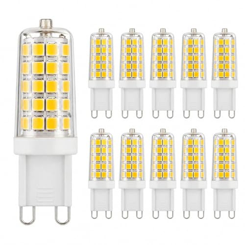 VTAC G9 LED Bulbs Warm White, 3W, 300LM, 3000K, Equivalent to 30W Halogen, Not Dimmable for Lighting Decor, Chandelier, Pack of 10