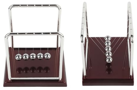 shenruifa Newton's Cradle, Balance Swing Balls Desk Decor Stress Relief Toy for Home Office Gift