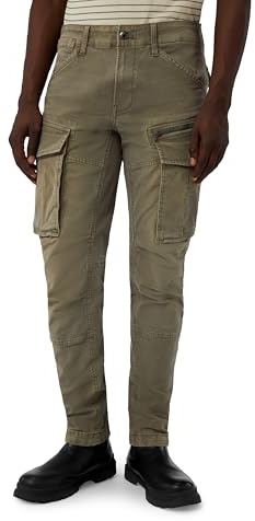 G-STAR Rovic Zip 3D Regular Tapered Pants, Pantaloni, Uomo, Marrone (Vintage Dust Turf D02190-E172-H515), 32W / 30L