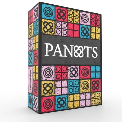 Panots, Juego de Mesa, Juego con Amigos, Juego de Mesa Familiar, 1-7 Jugadores, Juego para Grupos, Divertido, Barcelona, Losetas, Idioma Español, Inglés, Francés, Catalán, Edad +8 Años