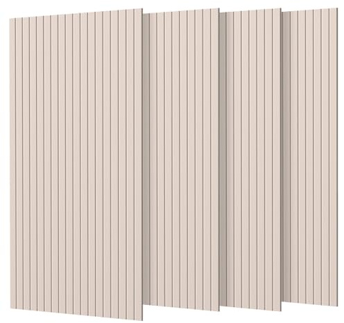 Rdutuok 4 Stücke Akustikplatten,120x60x0.9 cm Kante Hochdichte Akustik Panel Schallschutzpaneele Schallabsorber Schallschutz für Tonstudio, Büro,Studio und Wanddekoration,Kamel