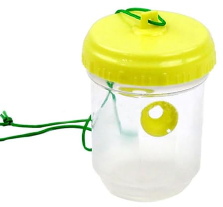 Setauoo Trampas de Abejas para afuera, Trampa de Avispas,Catcher Hornet Efectivo | Dispositivo de Captura de Chaqueta Amarilla, Dispositivo de Control de Animales, solución Segura para huerto, Granja