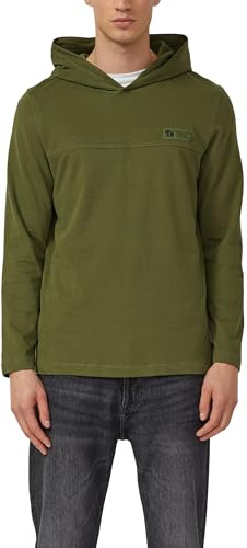s.Oliver 2172362 T-Shirt à Manches Longues avec Capuche Homme (Lot de 1)