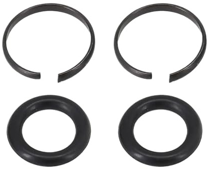 plumbify Store 1/2'' 3/8'' 3/4'' Impact Wrench Retaining Ring Clip with O-Ring Socket Retaining Clip Air Tools Accessories 2 Sets(3 4)