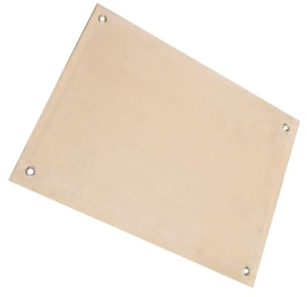 SEWACC Manta Ignífuga para Camping y Picnic 60x80 Cm De Fibra De Vidrio Resistente Al Calor Protección para Estufa Exterior Portátil Segura