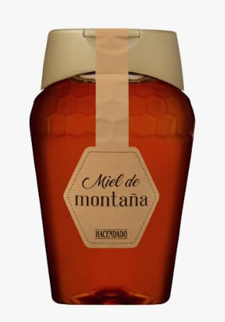 Miel de montagne Hacendado Pot de 500 g, pack de 2