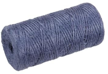 POPETPOP Cuerda de Cáñamo de 100 M Color Púrpura para Manualidades y Decoración, Resistente para Atado y Embalaje en Bricolaje y Jardinería