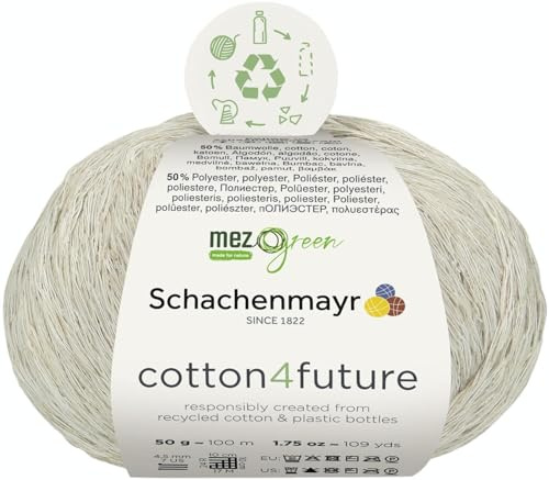 Schachenmayr 9807377-00005 Handstrickgarne, Baumwolle / 50% Polyester, Linen, onesize, 100 Meter