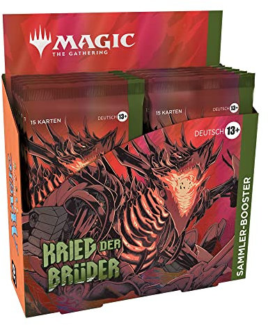 Magic: The Gathering Krieg der Brüder Sammler-Booster-Display, 12 Booster (Deutsche Version)