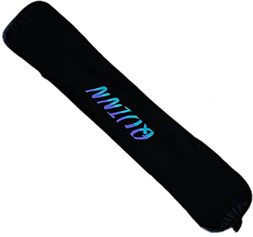 WEALTHY73 Tragbare Snowboardtasche Universal-Furnierschutzhülle Allround-Aufbewahrungstasche für Skiausrüstung SBR Elastisches Wasserdichtes Gewebe Verbreiterte Schultern,Black,150CM