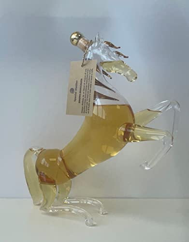 Cavallo con Grappa Invecchiata 40° cl. 35 by Special Distiller, bottiglia regalo, grappa per regalo, grappa invecchiata, diamante con liquore, liquore regalo, cavallo con grappa