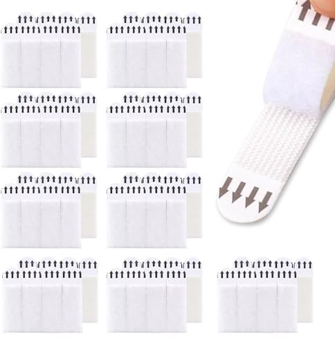 Large Picture Hanging Strips Heavy Duty, 36-Pairs(72 Strips) Photo Frame Stickers for Wall,Hanging Picture Without Nail, for Picutre Frame Hanging and Christmas Decorations（4.6CMX1.6CM）