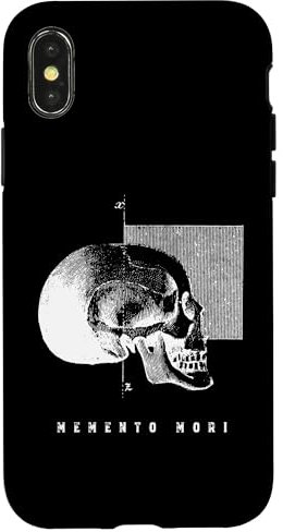 Hülle für iPhone X/XS Memento Mori