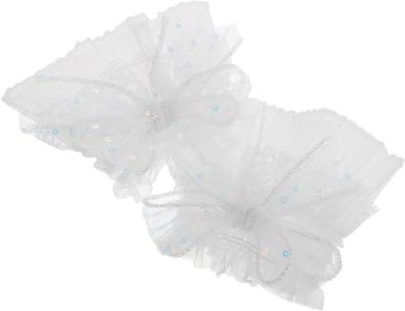 WRITWAA 2stücke Damen -handgelenk-manschetten Mit -bowknot Abnehmbare Ärmel Für Hochzeitskleider Accessoires Für Besondere Anlässe