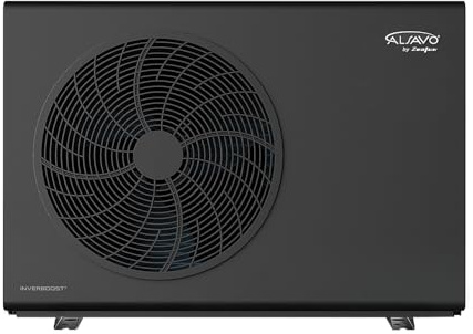 ALSAVO Pompe À Chaleur Air-Eau Monobloc HEAT R32 7 kW, Monophasé avec Einzelventilator, A+++ Efficacité Énergétique, Pour Chauffage Et Eau Chaude