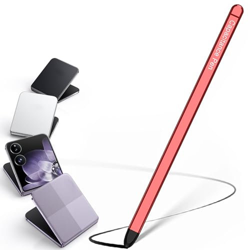 Fold7 Stylus Pen, spen pro replacement, Tablet Pen for All Touch Screens Input Pens pad pen for Galaxy Tab A9+, Compatible with Pads/Tablets/Android/iOS-Red