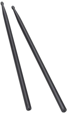 5a Schlagzeugstöcke Praktische Drumsticks für Kinder und Lernende | Aluminiumlegierung, Schwarz, 1 Paar, Universalmodell für Übung und Auftritt, Leicht zu Greifen