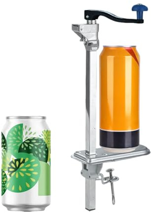 Apri lattine commerciale per le lattine alte lettine manuali da banco apriscatole con base in acciaio resistente per ristoranti argento 75cm/29.5in