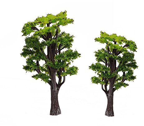 Kingwin Miniatur-Baum, Modellbau-Landschaft, Maßstab 1:50, 10 cm, 3 Stück