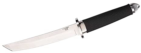 Herbertz Unisex – Erwachsene Gürtelmesser, Tanto Jagd- / Outdoormesser, Silber, normal, 581318