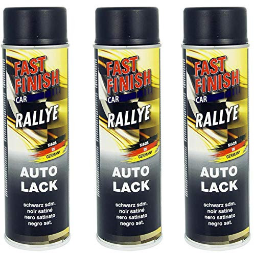 Citomerx Fast Finish Rallye Lack schwarz seidenmatt 3x 500 ml
