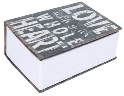 Alvinlite Mini Dictionary Book Sparbüchse Sicherheitsschloss Geldkassette mit Zahlenschloss Safe für das Home Office