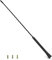 QWORK® Autoantenne, Autoradio Antenne Dachantenne, Starke FM/DAB Empfangsfunktion, inklusive M4 M5 M6 Schrauben, 40cm