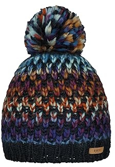 Barts Nicole Bommelmütze Beanie Wintermütze (one Size, Navy)