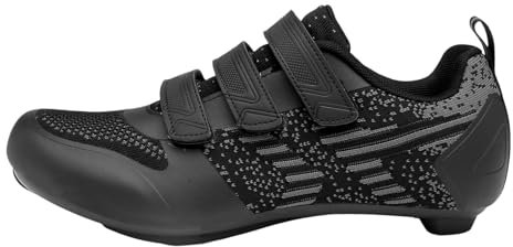 Kraftpaid Fahrradschuhe,MTB Schuhe Herren,Fahrradschuhe MTB Herren,Schwitzen Und WäRme Ableiten,Einfach Einzustellen,Atmungsaktive Innensohle,Ideal FüR StraßEnfahrten,Touren,Mountainbiken