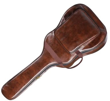 ERINGOGO Gitarrentasche Oxford Strapazierfähig Mit Doppeltem Schultergurt Ergonomisch Für Folk Akustikgitarre Outdoor Training Transport