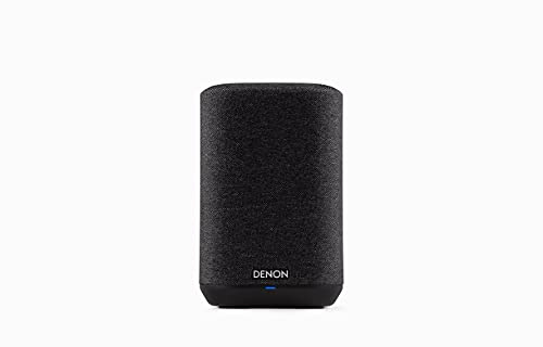 Denon Home 150 Wireless Lautsprecher | HEOS, Alexa integriert, AirPlay 2 und Bluetooth | kompaktes Design | Schwarz