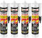 Isolbau Montagekleber Fix-Power - 4 x 480 g Styroporleber, Kraftkleber, Alleskleber, Baukleber für Innen- & Außenbereich - 200 kg / 10 cm - Weiß