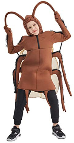 Honeystore Funny Cockroach Costume Halloween Party Role Play Costume