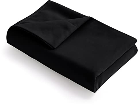 FLXXIE King Flat Sheet - Brushed Microfiber Flat Sheet Only - Soft and Fade, Wrinkle-Free, Stain Resistance Flat Bed Sheet - Hotel Quality Top Sheet - (King, Black)