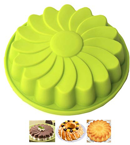 Moules En Forme De Fleurs Tournesol Pour Gâteau Grand De Moules En Forme De Fleurs En Silicone Mini De Antiadhésif 3D Moule Pour Pâtisserie Pour Gâteau, Pain, Pudding Chocolat, Muffins,Glaçons