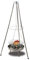 Barbecue girevole con braciere Scout, regolabile in altezza, diametro 55 cm, altezza 165 cm