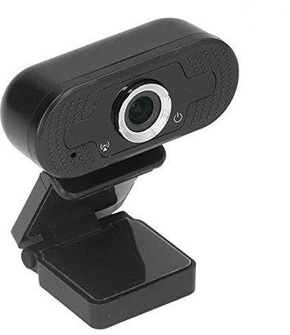 Natudeco Cámara Web para PC de 1080P, cámara estéreo Full HD para PC con micrófono de reducción automática de Ruido para seminarios Web, videoconferencias, Videojuegos en Vivo