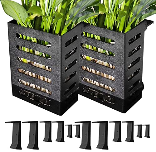 Dubbulon 2 Pièces Pot pour Plantess Aquatique, Porte-Pla-nte D'aquarium Suspendu Plan-Te Aquatique, Tasses Pla-nteur D'aquarium pour Fournitures D'aquarium Pla-nte D'aquarium